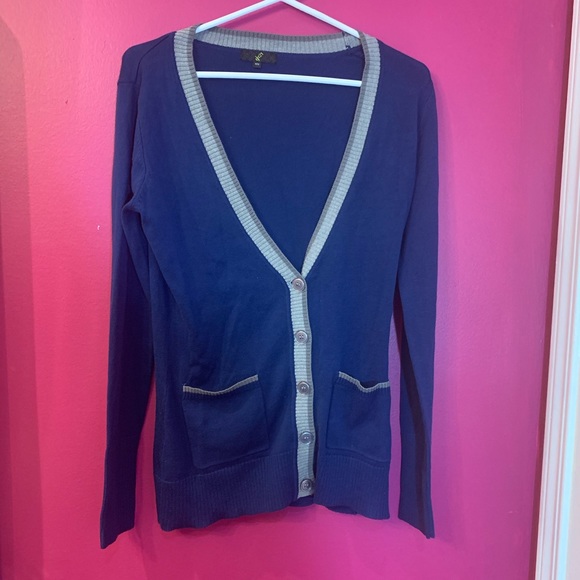 Blue cardigan - Picture 1 of 1